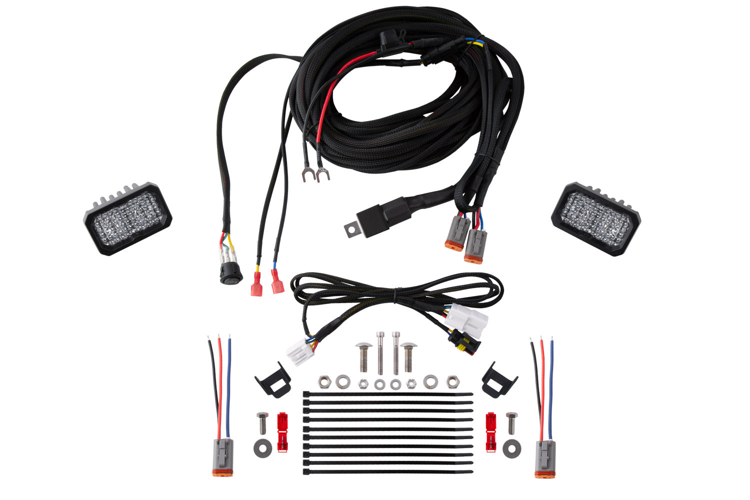 Diode Dynamics 2010-2021 Toyota 4Runner Stage Series Reverse C2 Sport Light Kit DD7166
