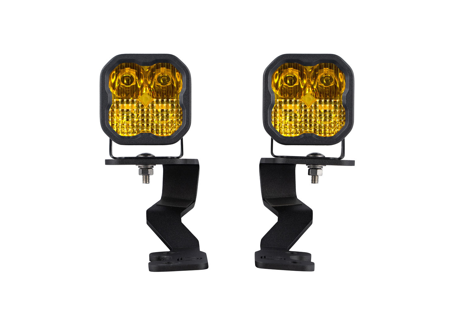 Diode Dynamics 2022 Toyota Tundra SS3 Pro Yellow Combo Stage Series Ditch Light Kit DD7396
