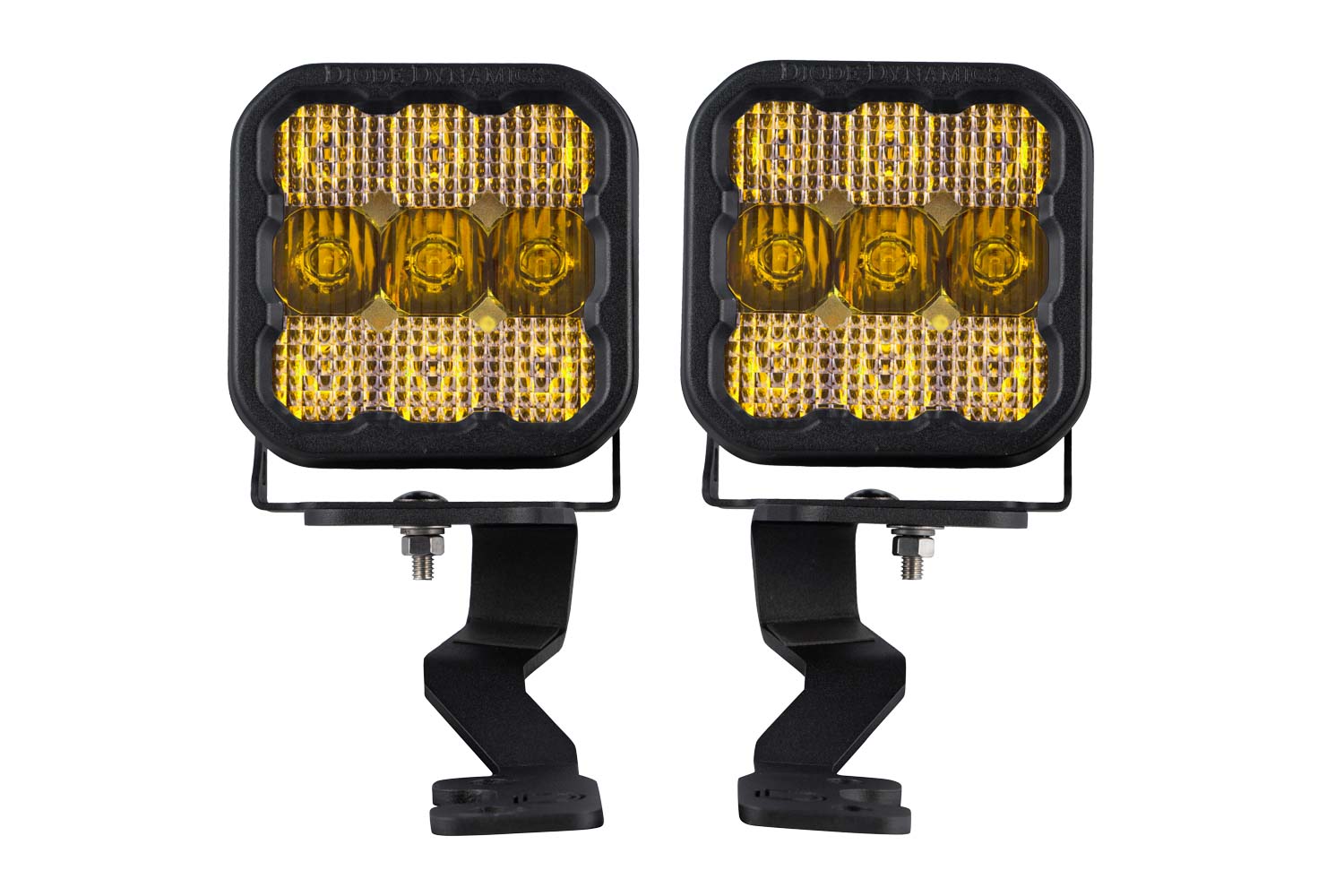 Diode Dynamics 2022 Toyota Tundra SS5 Sport Yellow Combo Stage Series Ditch Light Kit DD7398