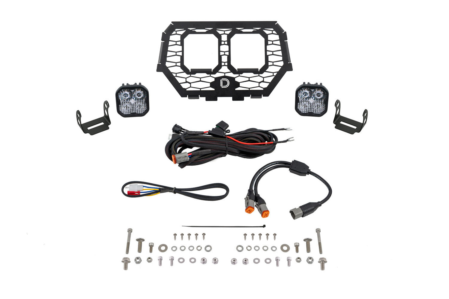 Diode Dynamics 2014-2018 Polaris RZR XP Sport White Combo Stage Series LED Grille Kit DD7855