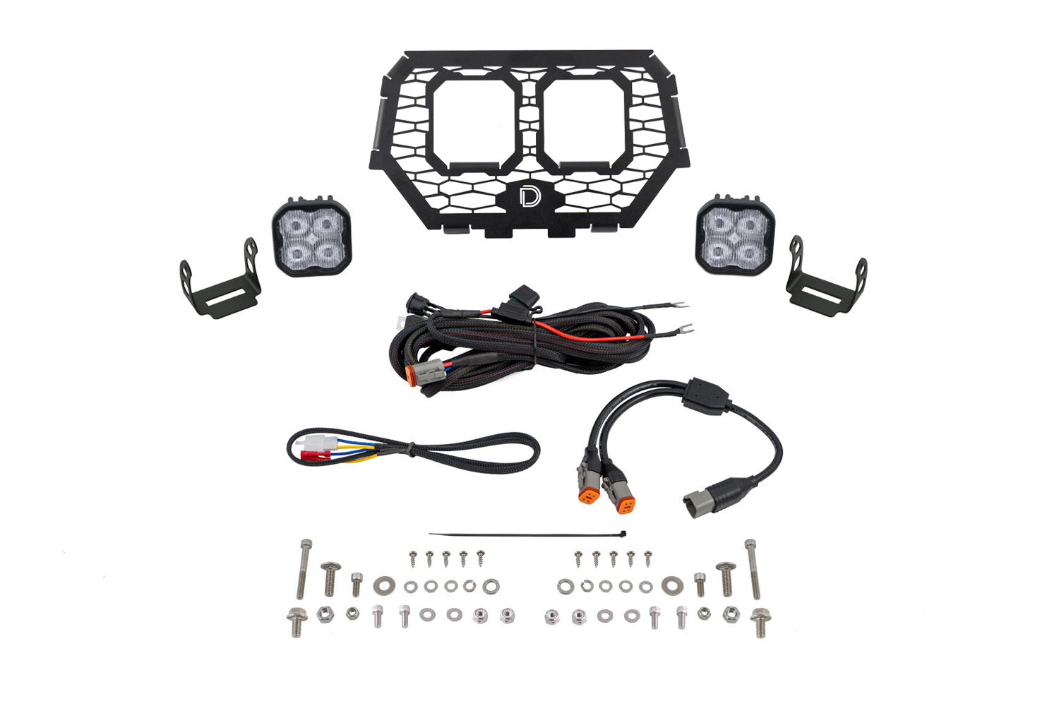 Diode Dynamics 2014-2018 Polaris RZR XP Pro White Fog Stage Series LED Grille Kit DD7861