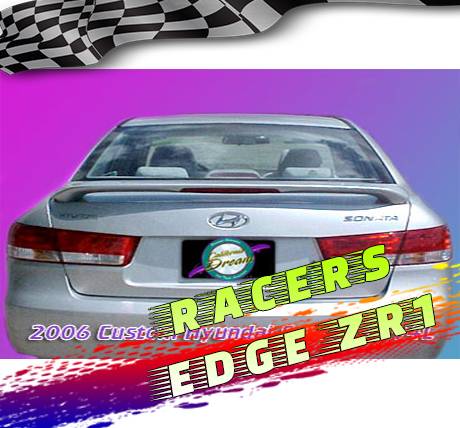 RacersEdgeZR1 2006-2010 Hyundai Sonata Custom Style ABS Spoilers RE394L-2