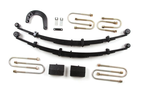Zone OffRoad 1977-1987 Chevrolet Silverado GMC Sierra 1500 4 Inch Leaf Spring Lift Kit ZONC10