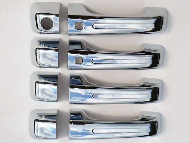 QAA 2019-2022 Dodge Ram 1500 4dr Pickup Truck 8 piece Chrome Plated ABS plastic Door Handle Cover Kit DH59936