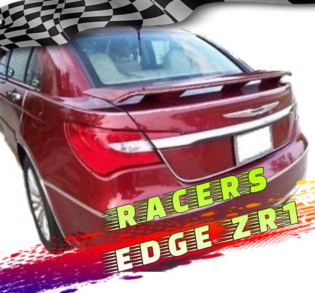 RacersEdgeZR1 2011-2014 Chrysler 200 Custom Style ABS Spoilers RE803N-1
