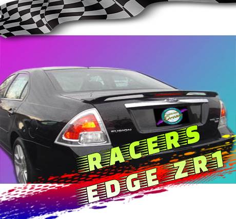 RacersEdgeZR1 2007-2009 Lincoln MKZ Custom Style ABS Spoilers RE704L-2