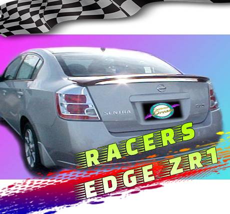 RacersEdgeZR1 2007-2012 Nissan Sentra Custom Style ABS Spoilers RE14N-0
