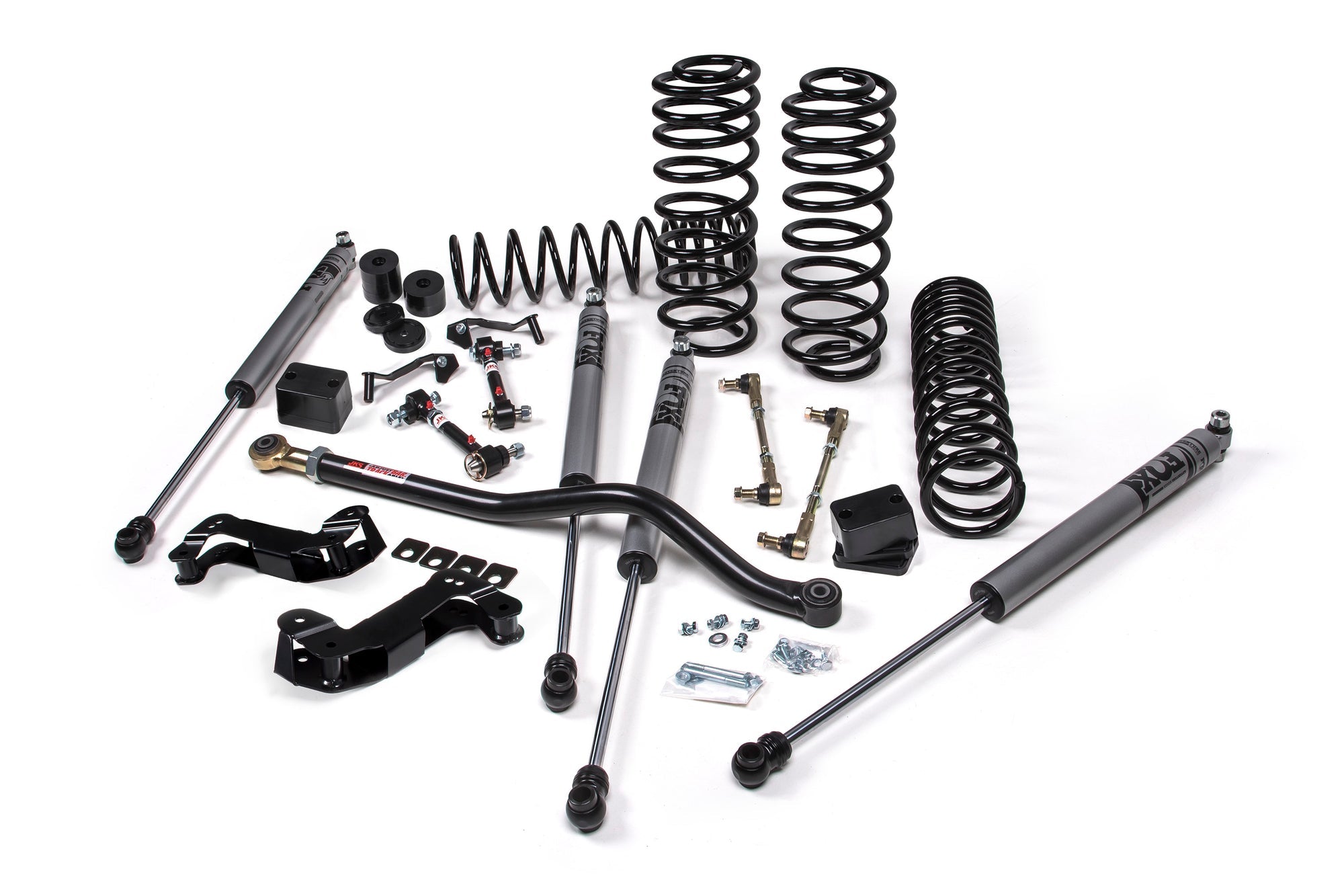 JKS 2020-2022 Jeep Wrangler JL 4dr J-Kontrol Diesel 2.5" Lift Kit with Fox Adventure Series Shocks JSPEC166KFA