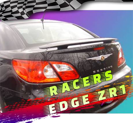RacersEdgeZR1 2007-2010 Chrysler Sebring 4dr Custom Style ABS Spoilers RE103N-7