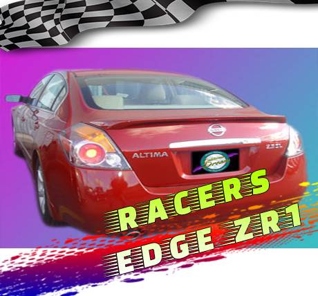 RacersEdgeZR1 2007-2012 Nissan Altima 4dr OE Style ABS Spoilers RE772L-0