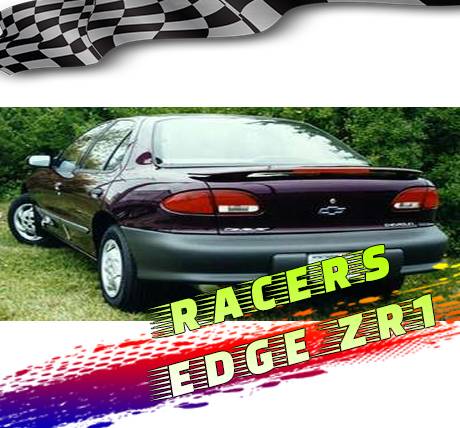 RacersEdgeZR1 1995-2005 Chevrolet Cavalier 4dr Custom Style ABS Spoilers RE11L2-8