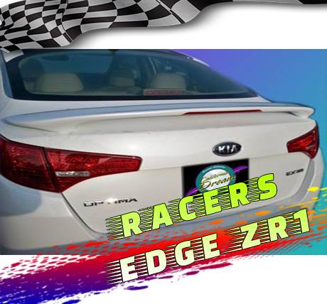 RacersEdgeZR1 2011-2013 KIA Optima Custom Style ABS Spoilers RE162L-19