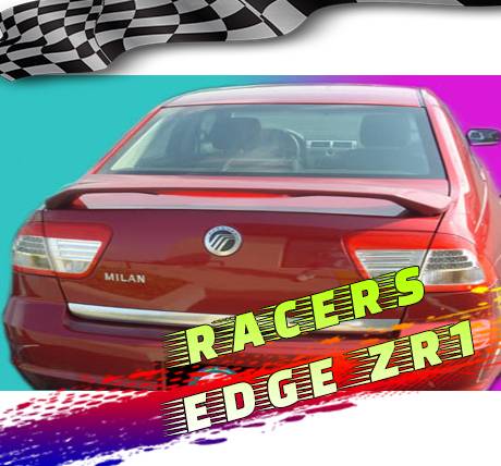 RacersEdgeZR1 2007-2010 Lincoln MKZ Custom Style ABS Spoilers RE27L-8