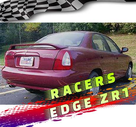 RacersEdgeZR1 1999-2003 Daewoo Nubira Custom Style ABS Spoilers RE140L-3