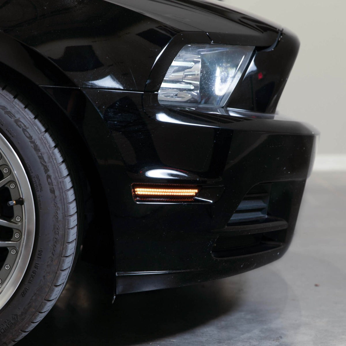 Form Lighting 2010-2014 Ford Mustang LED Sidemarkers Set Smoked FL0041