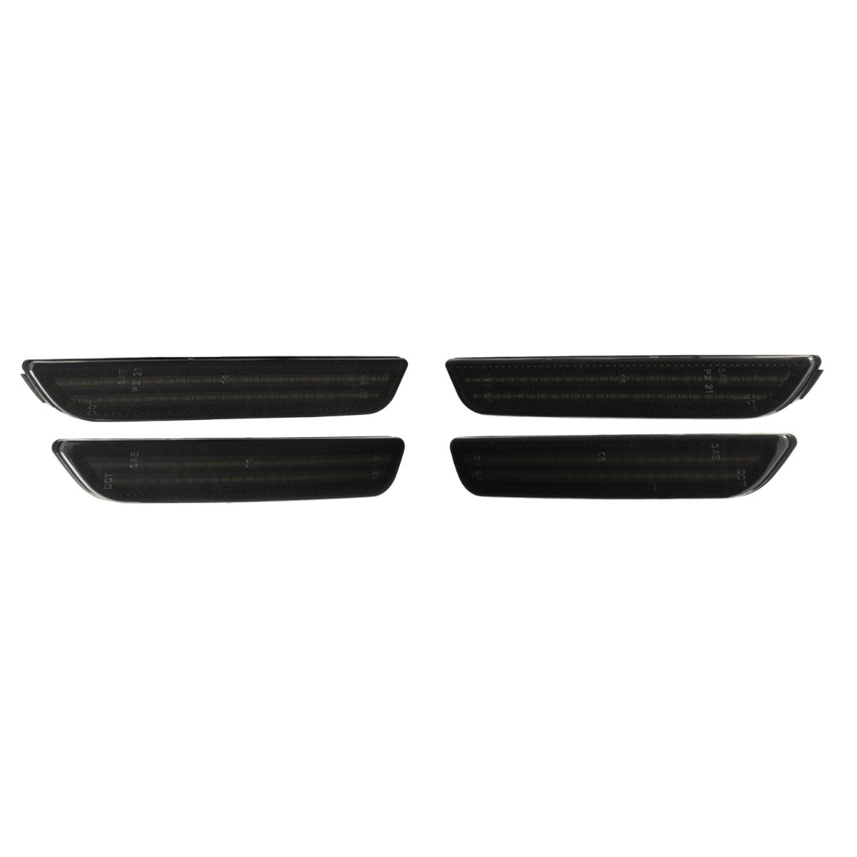 Form Lighting 2010-2014 Ford Mustang LED Sidemarkers Set Smoked FL0041