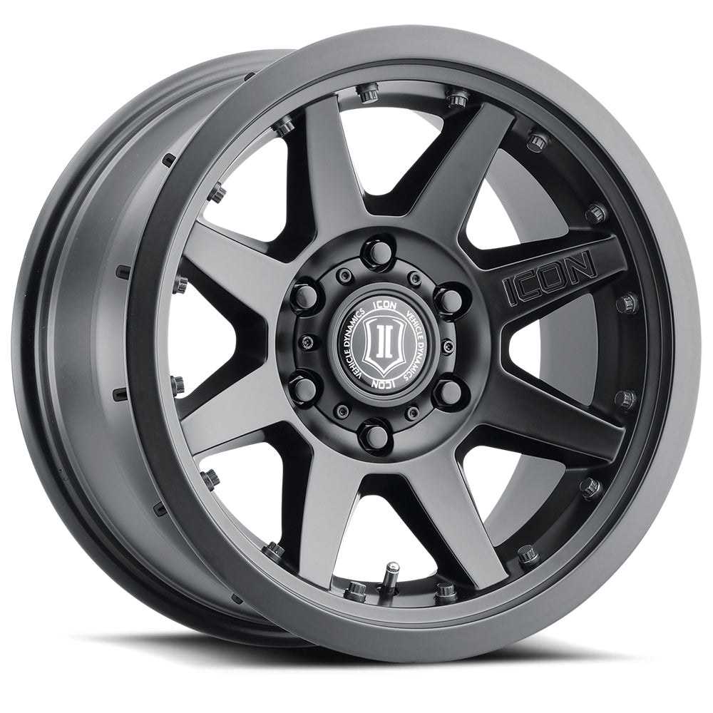 Icon Vehicle Dynamics Rebound Pro Satin Black 21817858347SB