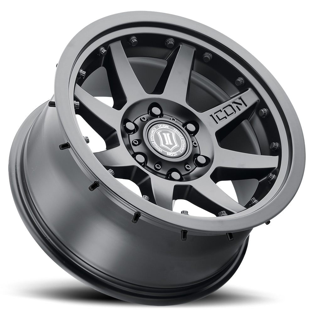 Icon Vehicle Dynamics Rebound Pro Satin Black 21817858347SB