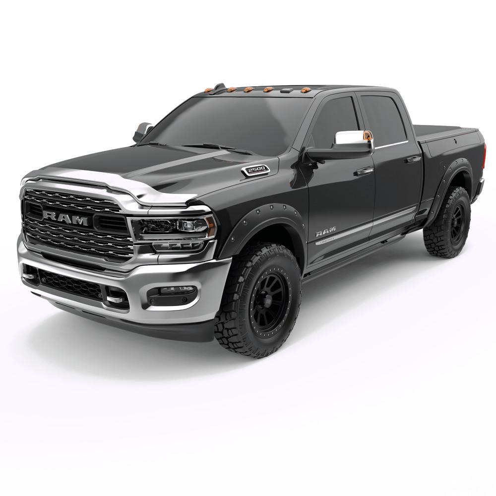 EGR 2019-2023 Dodge Ram 2500 Ram 3500 Superguard Hood Guard Chrome Finish 302864