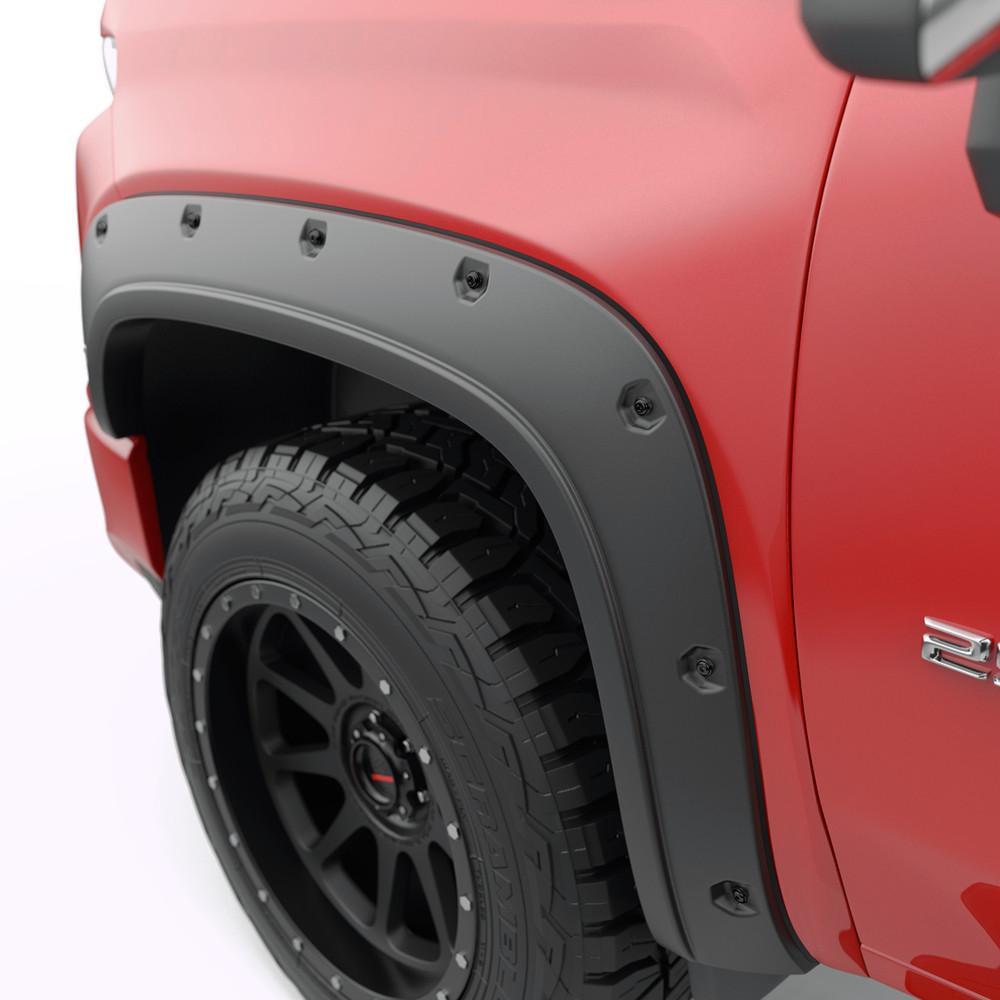 EGR 2020-2024 Chevrolet Silverado 2500 3500 HD 4 Door Crew Cab Extended Cab 2 Door Standard Cab Pickup Traditional Bolt-on Look Fender Flares 791885