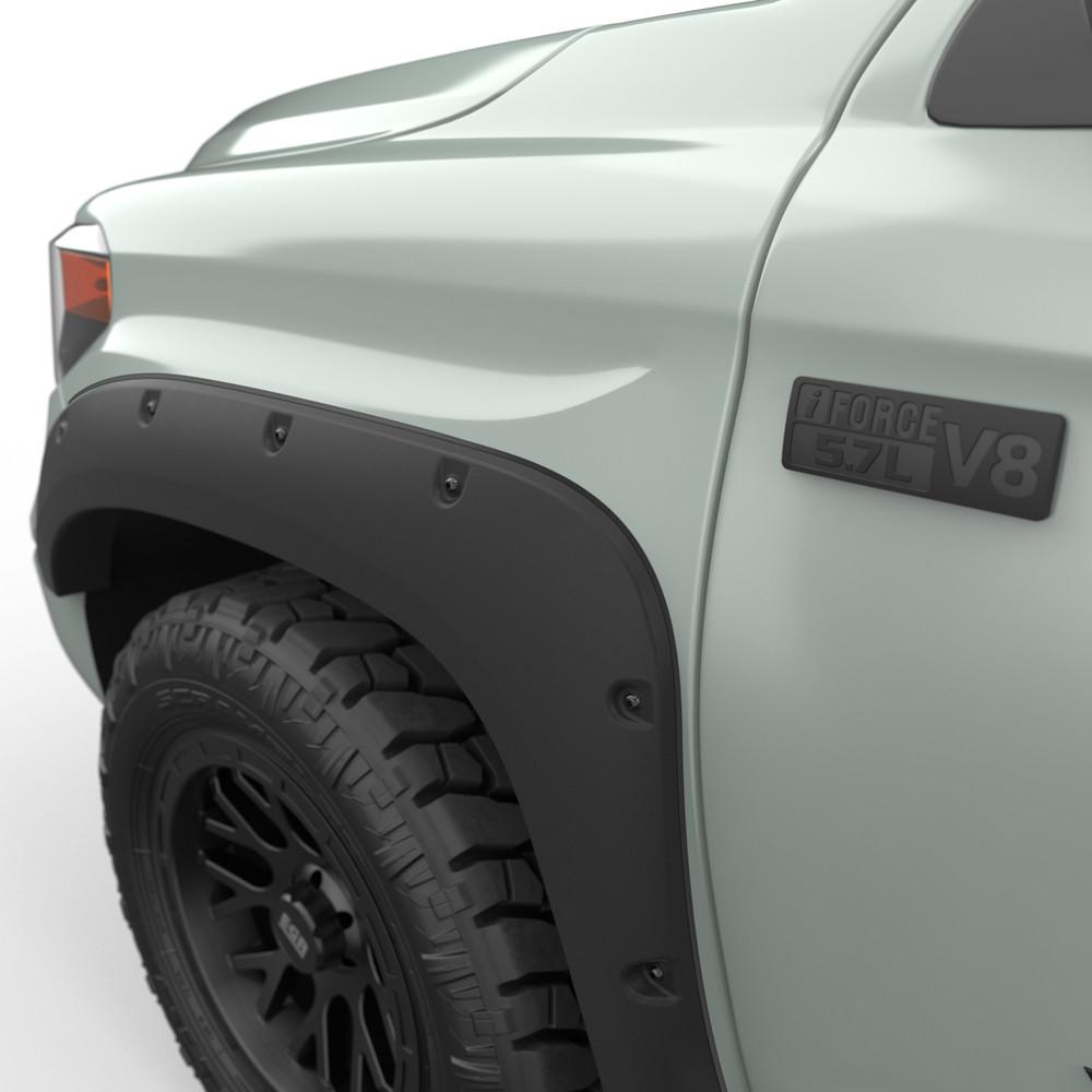 EGR 2014-2021 Toyota Tundra 4 Door Extended Cab Crew Cab 2 Door Standard Cab Pickup Black Out Bolt-on Look Fender Flares 795495