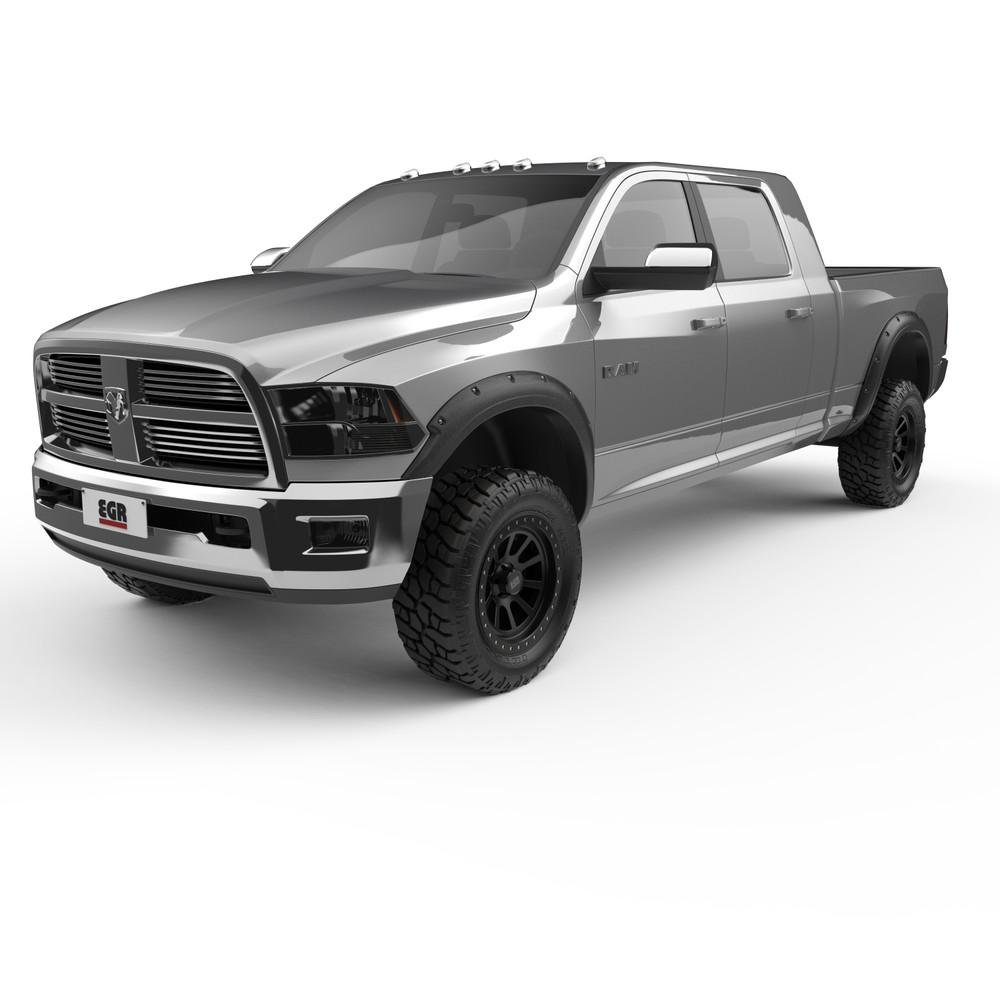 EGR 2011-2018 Dodge Ram 2500 3500 4Door Extended Crew Cab 2Door Standard Cab Pickup Baseline Bolt-style Fender Flares Set Of 4 BLF1014