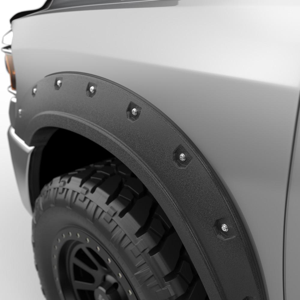 EGR 2020-2024 Dodge Ram 2500 3500 4Dr Extended Crew Cab Pickup 2Dr Standard Cab Baseline Bolt-Style Fender Flares Set Of 4 BLF1010