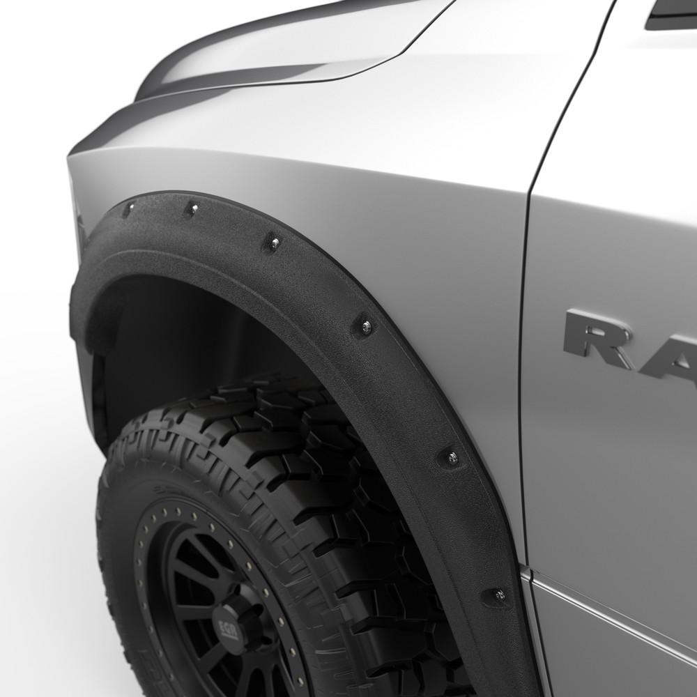 EGR 2011-2018 Dodge Ram 2500 3500 4Door Extended Crew Cab 2Door Standard Cab Pickup Baseline Bolt-style Fender Flares Set Of 4 BLF1014