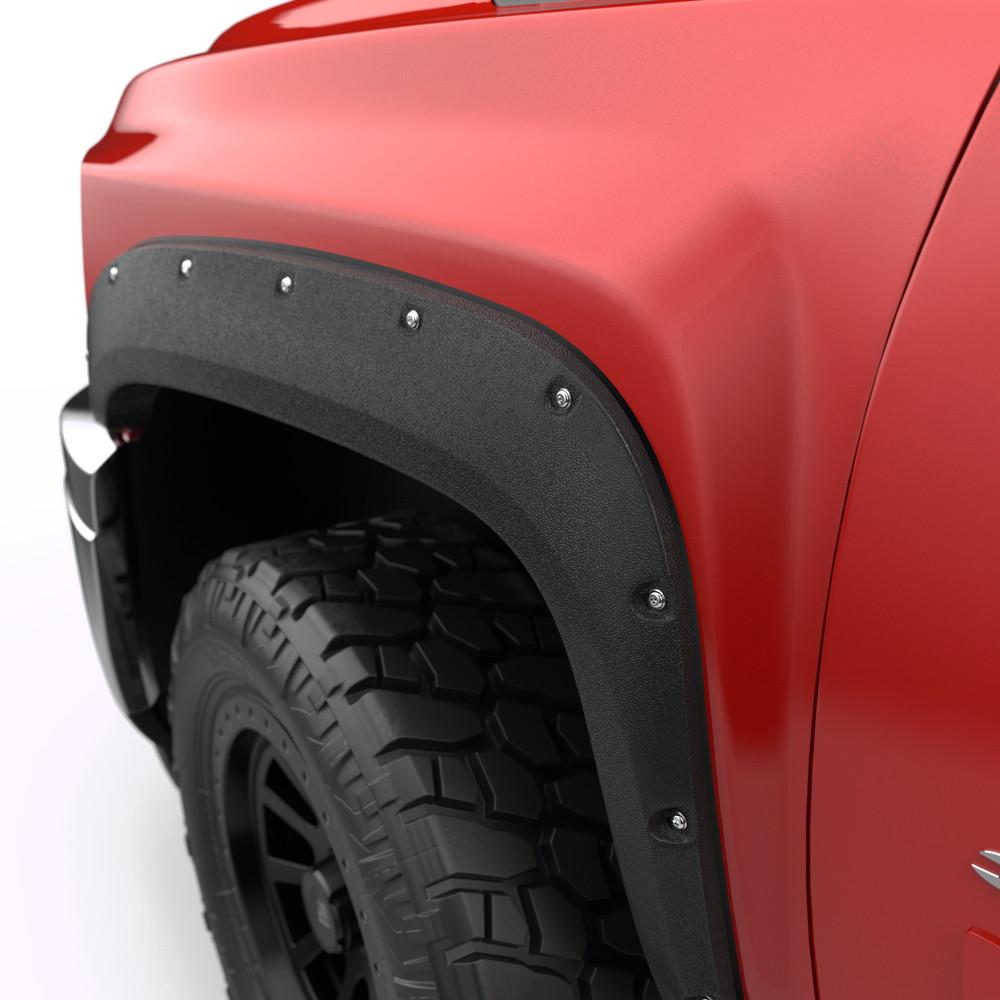 EGR 2007-2013 Chevrolet Silverado 1500 4 Door Extended Cab Crew Cab 2 Door Standard Cab Pickup Baseline Bolt-style Fender Flares BLF1023