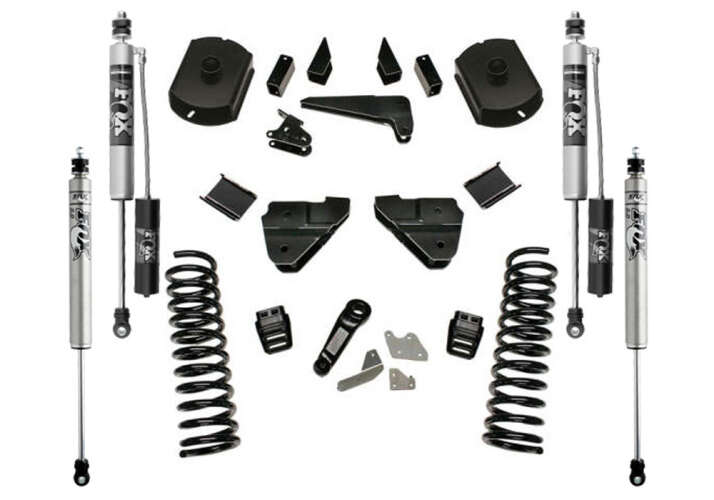 Superlift 2014-2018 Dodge Ram 2500 4WD DIESEL 4in Suspension Lift Kit With Fox 2.0 Shocks W/o Replacement Radius Arms K124FX/86040X4