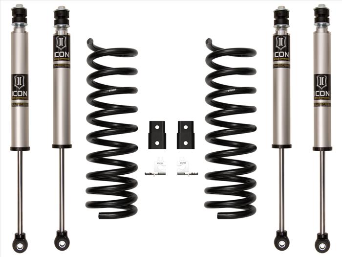 ICON Vehicle Dynamics 2014-2021 Dodge Ram 2500 4wd 2.5" Lift Stage 1 Suspension System Air Ride K212541A