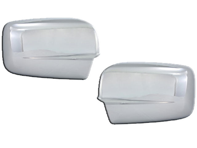 QAA 2009-2018 Dodge Ram Trucks 2dr 4dr Pickup Truck 2 piece Chrome Plated ABS plastic Mirror Cover Set MC49935