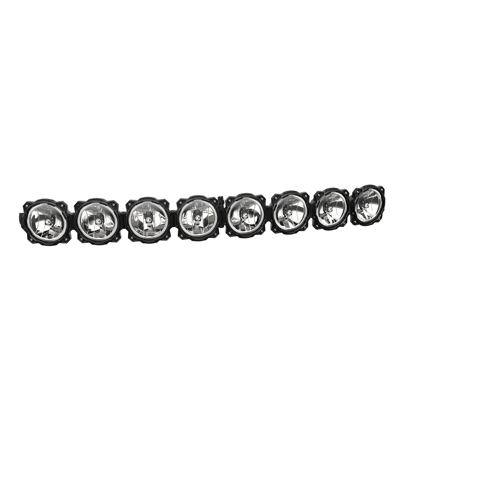 KC Hilites 50" Pro6 Gravity LED 8 Light Curved Light Bar System 160W Combo Beam 91398