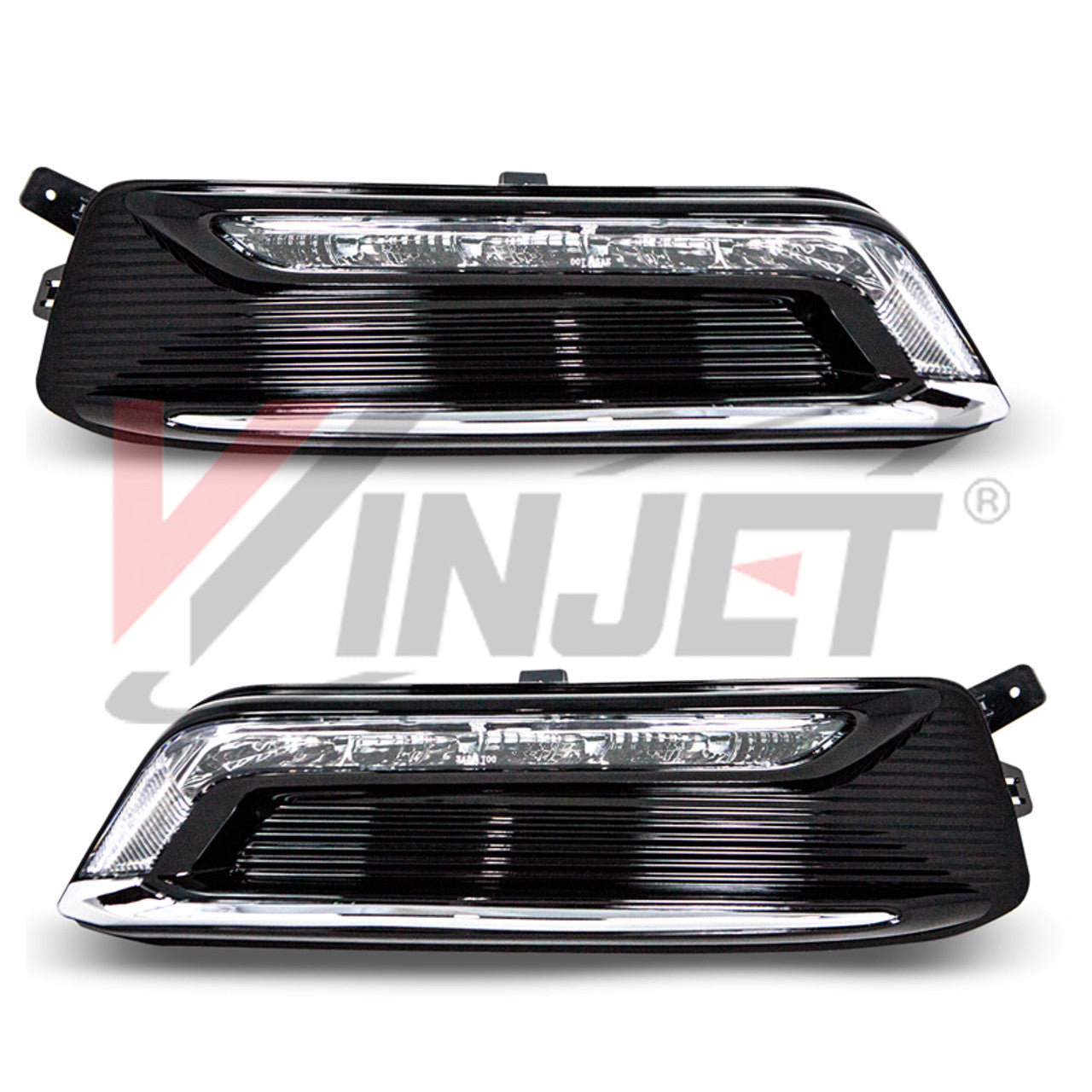 Winjet 2014-2017 Chevrolet Impala DRL Lights Clear CDRWJ-0592-C