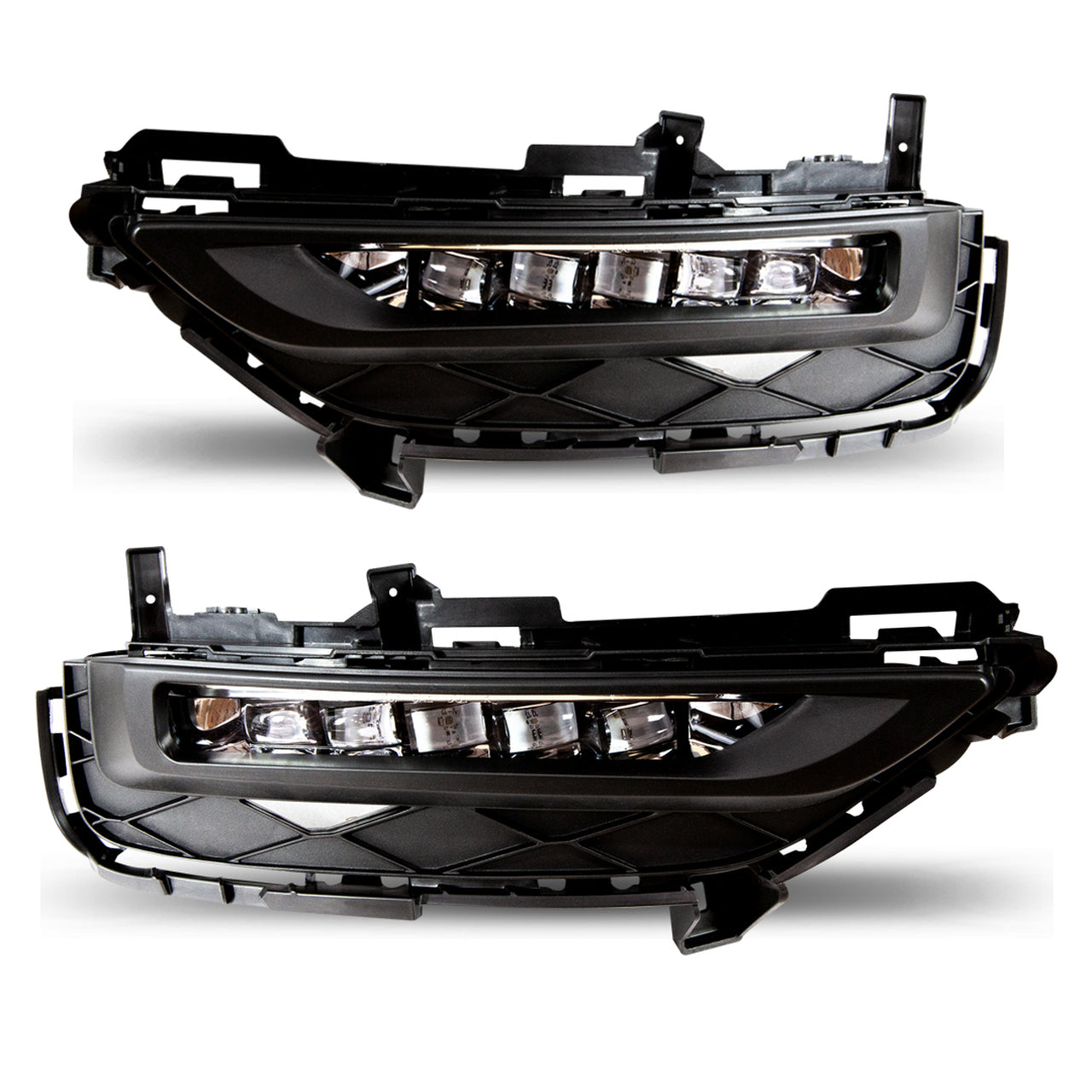 Winjet 2016-2017 Honda Accord Coupe LED Fog Lights Clear Wiring kit included WJ30-0616-09