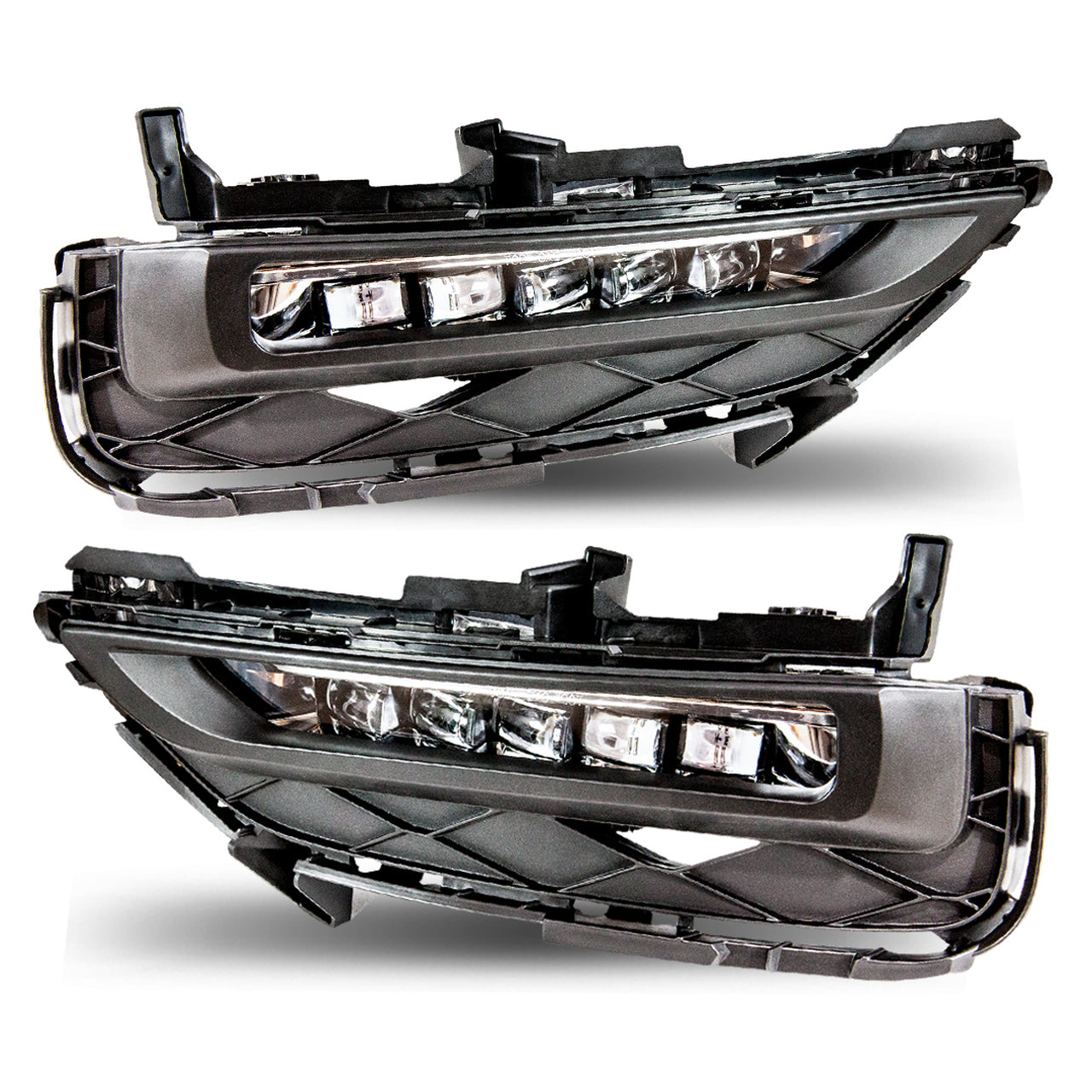 Winjet 2016-2017 Honda Accord Coupe LED Fog Lights Clear Wiring kit included WJ30-0616-09