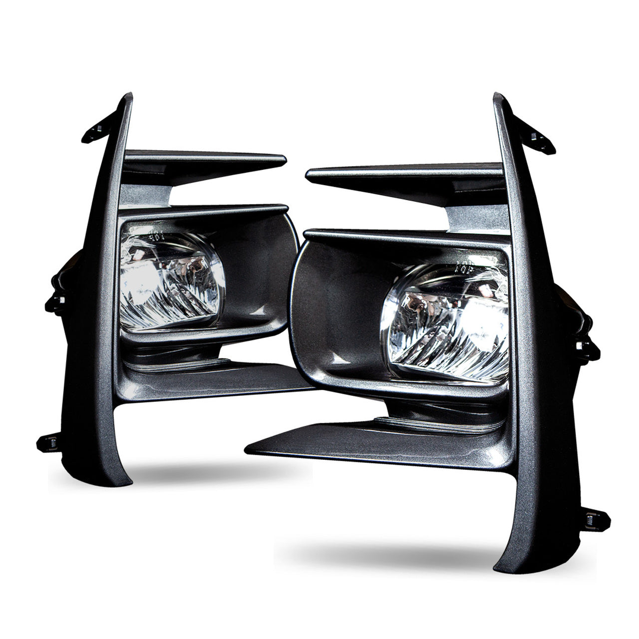 Winjet 2018-2020 Toyota Sienna LED Fog Lights Clear Wiring kit included WJ30-0641-09