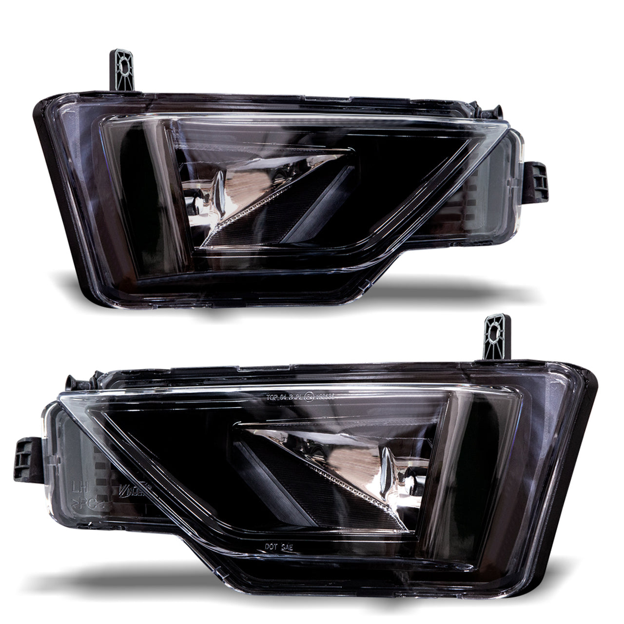 Winjet 2017-2018 Volkswagen Golf Alltrack Fog light Clear WJ30-0644-09