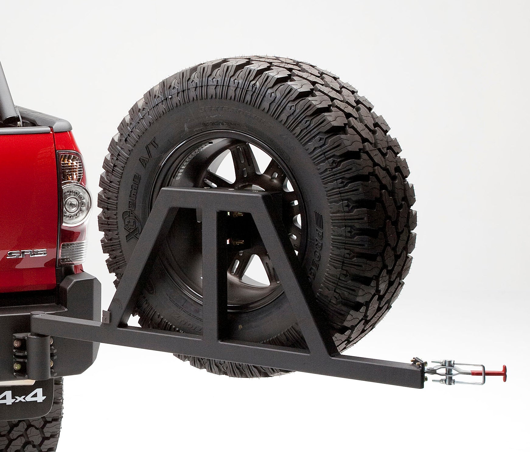 Body Armor 2005-2015 Toyota Tacoma Pro Series Tire Carrier Fits Tc-2961 Only Black TC-5293