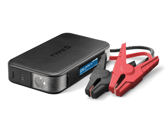 Type S 12V 6.0L Battery Jump Starter with JumpGuide and 8,000 mAh Power Bank AC532632-1