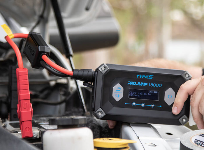 Type S 12V 9.0L ProJump Battery Jump Starter with JumpGuide and 18,000 mAh Power Bank AC530017-1