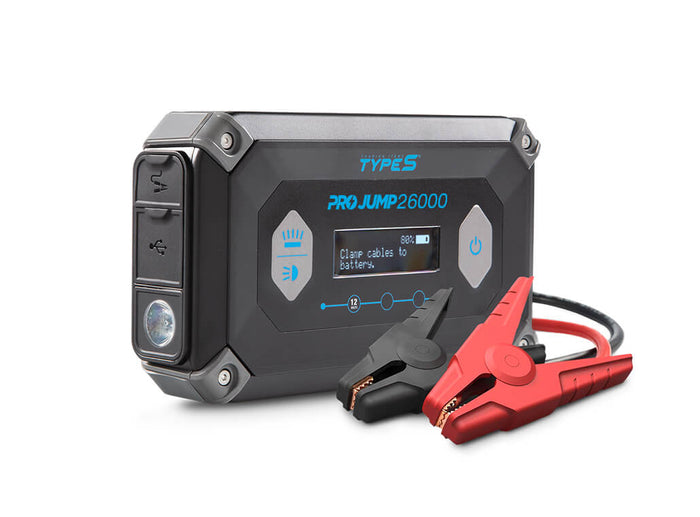 Type S 12V 9.0L ProJump Battery Jump Starter with JumpGuide and 26,000 mAh Power Bank AC530020-1