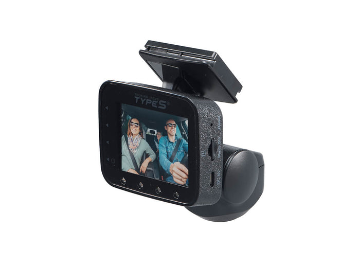 Type S P200 Pro Smart 360 Dashcam 2K Resolution with VR Recording Mode & GPS and G-Sensor Built-in BT530025-1