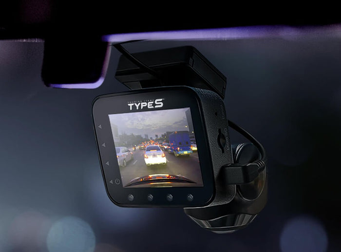 Type S P200 Pro Smart 360 Dashcam 2K Resolution with VR Recording Mode & GPS and G-Sensor Built-in BT530025-1