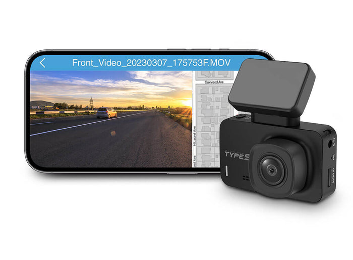 Type S S403 4K UHD Dashcam with 60 FPS Recording BT533206-1