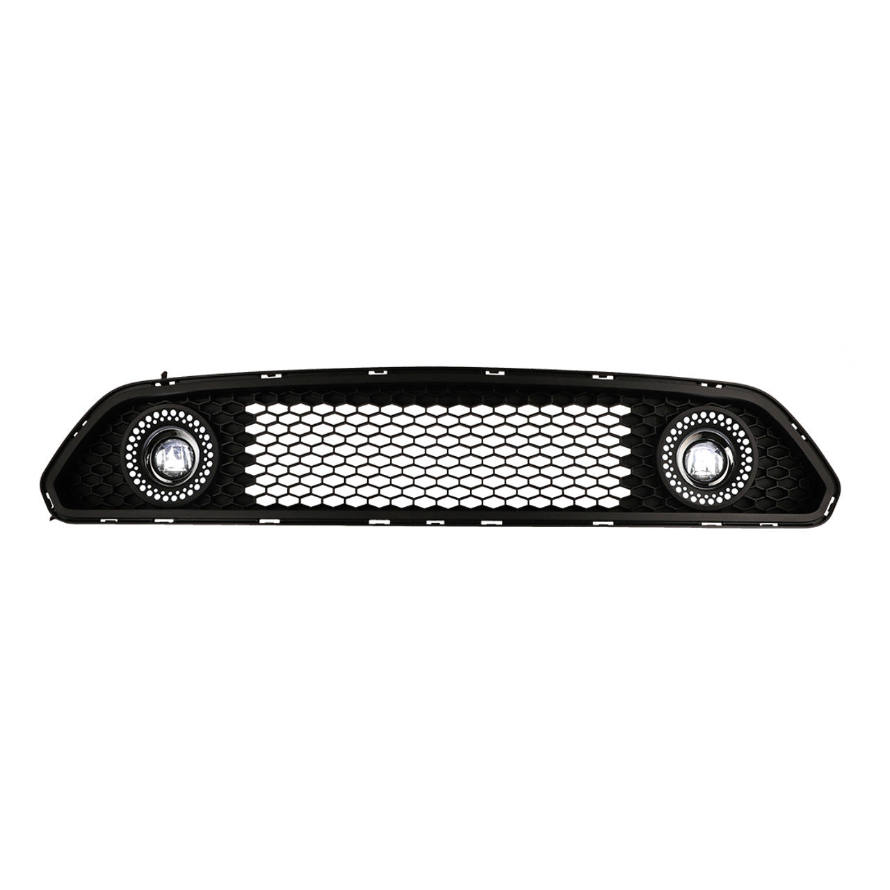 Renegade 2015-2017 Ford Mustang Grille with Fog Light & LED DRL CGRNG0613-FL